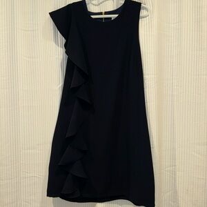 Julie Brown Navy Blue Sleeveless Cocktail Dress